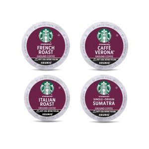 Keuring Kcup Variedade Torra Escura 96u STARBUCKS Marrom