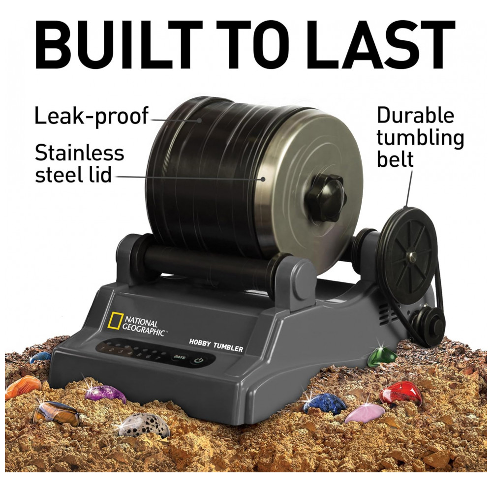 Kit Polidor de Rochas National Geographic Hobby – Multicolor - Imagem 2