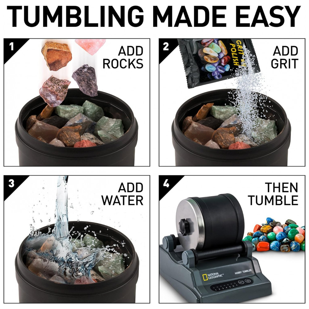 Kit Polidor de Rochas National Geographic Hobby – Multicolor - Imagem 7