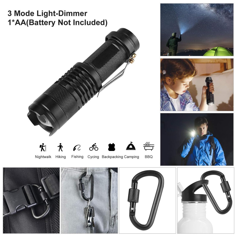 PWWDADA kit de Sobrevivência Emergência para Acampamento 12 Peças - Imagem 5