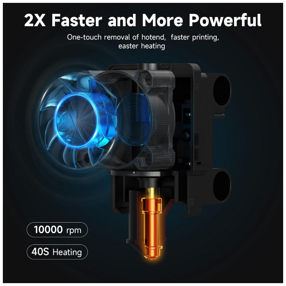 Impressora 3D TINA2 Plus V2, Velocidade de 250 mm/s, Nível Automático, Mini Impressora 3D com Plataforma de Aço para Iniciantes e Crianças,Entina, - Imagem 4
