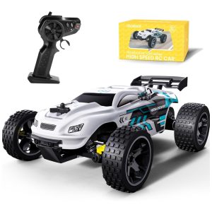Carro de corrida RC carro de controle remoto de alta velocidade de 24 GHz carrinho de brinquedo branco SINOVAN Branco
