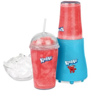 Mixer Pessoal Nostalgia KoolAid para Smoothies Frozen Vitaminas e Sucos Naturais com 2 Copos de 450 ml e Tampa de Vedação