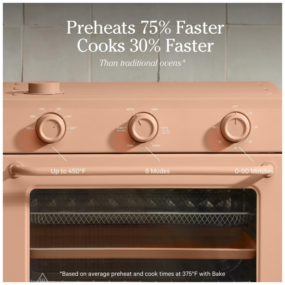 Forno Elétrico Air Fryer Our Place Wonder Oven Pro 30L 8 em 1, 1700W, Digital, Quartz, Convecção Inteligente, Steam Infusion, Aço Inox, 110V - Imagem 5