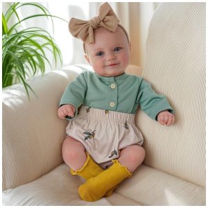 Bebê Recém-Nascido NewbornBonecas BABESIDE Reborn 50cm - Boneca de Vinil Macio e Realística Recém-Nascida Posável com Acessórios