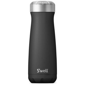 Garrafa Térmica 590 ml Isolada a Vácuo de Camada Tripla Swell Preta