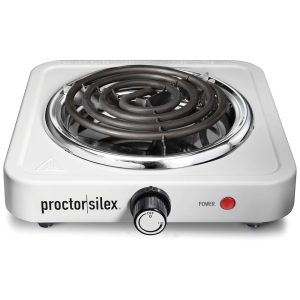 Cooktop Elétrico Portátil com 1 Queimador e Temperatura Ajustável 110V 1200W Proctor Silex Branco