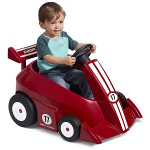 Carro Elétrico Infantil 1 Assento com Controle Remoto Bateria 6V 1 a 4 Anos Radio Flyer Vermelho