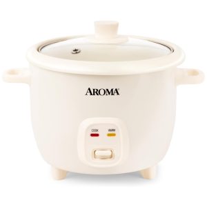 Panela Elétrica de Arroz AROMA CoreCoat PotStyle com Controle OneTouch e Revestimento Cerâmico Antiaderente 6 xícaras cozidas 3 xícaras cruas
