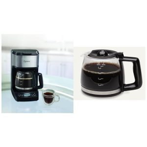 Cafeteira Elétrica 5 Xícaras Programável em Aço Inoxidável Capresso 110V Preta