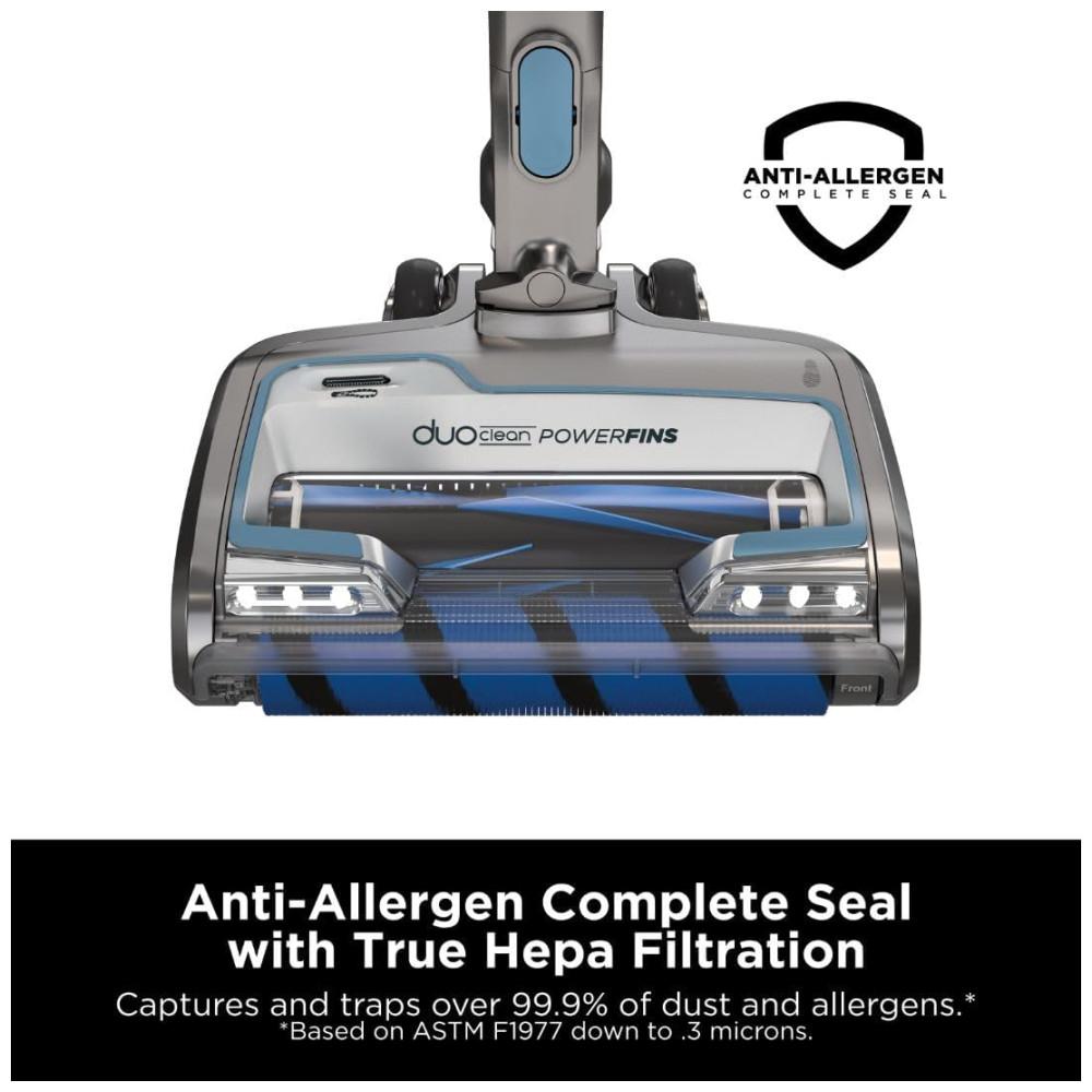 Aspirador de Pó Flexível e Leve Capacidade 400 mL Recarregável SHARK IZ462H Azul - Imagem 12