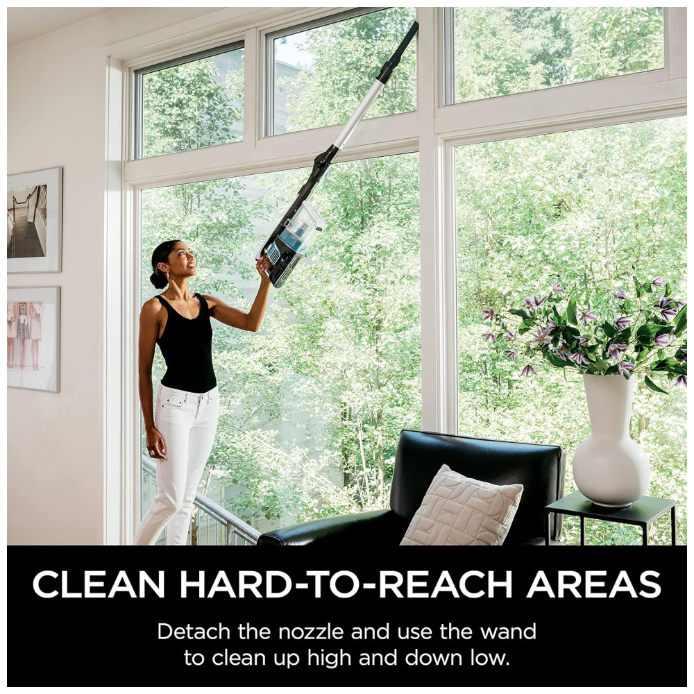 Aspirador de Pó Flexível e Leve Capacidade 400 mL Recarregável SHARK IZ462H Azul - Imagem 3