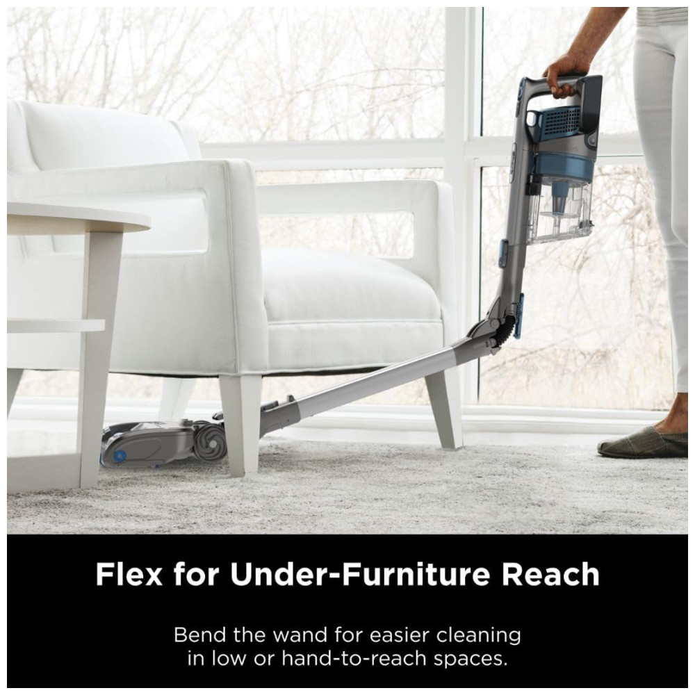 Aspirador de Pó Flexível e Leve Capacidade 400 mL Recarregável SHARK IZ462H Azul - Imagem 4