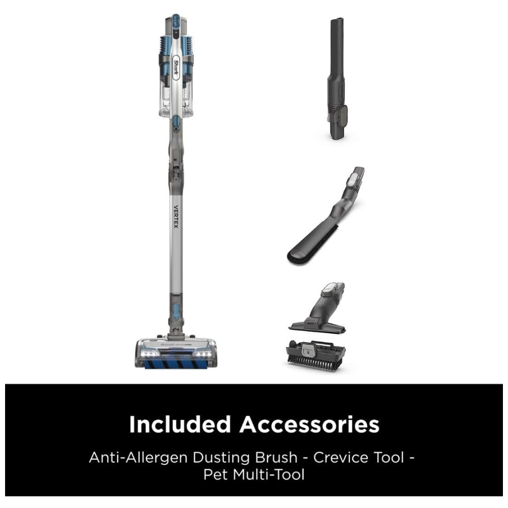 Aspirador de Pó Flexível e Leve Capacidade 400 mL Recarregável SHARK IZ462H Azul - Imagem 8