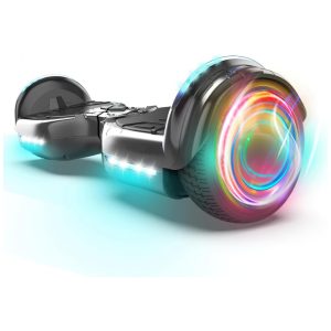 Hoverboard XERATH All Terrain com Alto-falantes Bluetooth - Para crianças de 7 a 12 anos - Luzes LED brilhantes e rodas piscantes