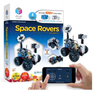 Kit de Robótica STEM com Controle Remoto para Crianças de 8  Anos ou Mais  Space Rovers