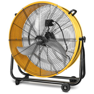 Ventilador Industrial 3 Velocidades CFM 4700 110V 60W SIMPLE DELUXE HIFANXDRUM24 Amarelo