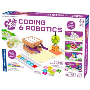 Kit de Robótica e Codificação para Crianças - Iniciação em Sequências Laços e Funções - Sem App - Para Séries IniciaisThames & Kosmos