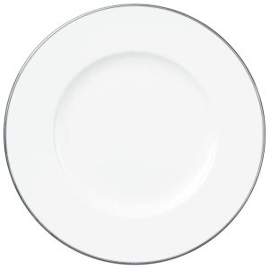 Prato para Aperitivo de 15 cm Estilo Moderno com Formato Redondo e Material de Porcelana Villeroy Boch Branco
