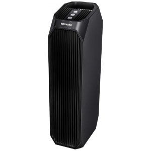 Purificador de Ar Toshiba Smart WiFi HEPA 3 em 1 Até 20m Preto 110V