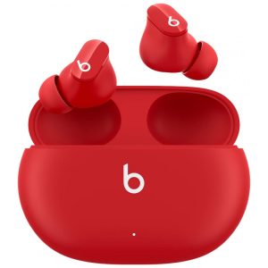 Fones de Ouvido Bluetooth com Cancelamento de Ruído e Compatível com Apple e Android Beats Studio Buds Vermelho