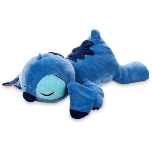 Pelúcia Stitch com Garras de Feltro e Orelhas Macias e Flexíveis para Crianças e Adultos Disney Azul