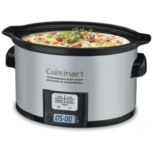 Panela de Arroz Elétrica Fogão Lento Programável de 35 litros 110v CUISINART PSC 350C Prateado