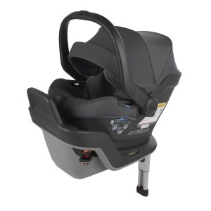 Cadeira de Bebê para Carro com Base e Perna de Carga Inclusas UPPAbaby Mesa Max Cinza Carvão