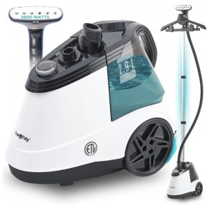 True Tidy PassadeiraSteamer e Vaporizador Vertical para Roupas Comerciais de Tamanho Completo