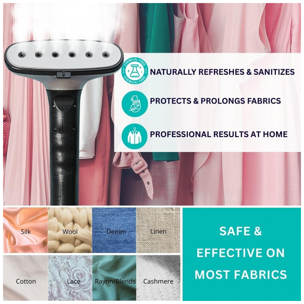 True Tidy Passadeira,Steamer e Vaporizador Vertical para Roupas Comerciais de Tamanho Completo, - Imagem 6