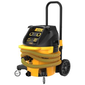Aspirador de Pó 378L com Sistema AirLock e Limpeza Automática do Filtro 110V DEWALT DWV01510 Amarelo