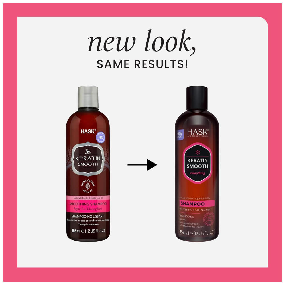 Shampoo e Condicionador Todos Tipos de Cabelos Retarda a Queda Para Homens Mulheres 355ml HASK EXOTICS Marrom Escuro - Imagem 2