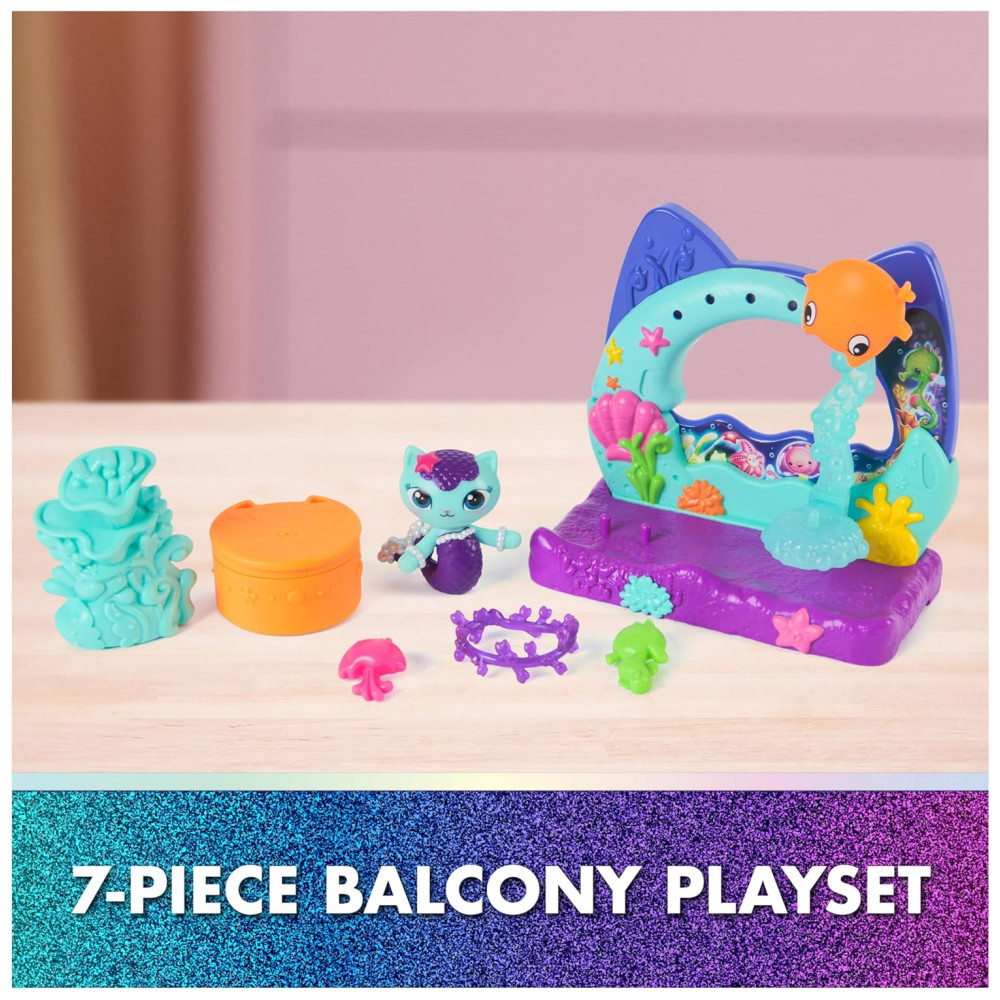 Filme Casa de Bonecas da Gabby, Aquário do Mercats na Sacada, com Acessórios de Boneca, Gabby's Dollhouse - Imagem 2