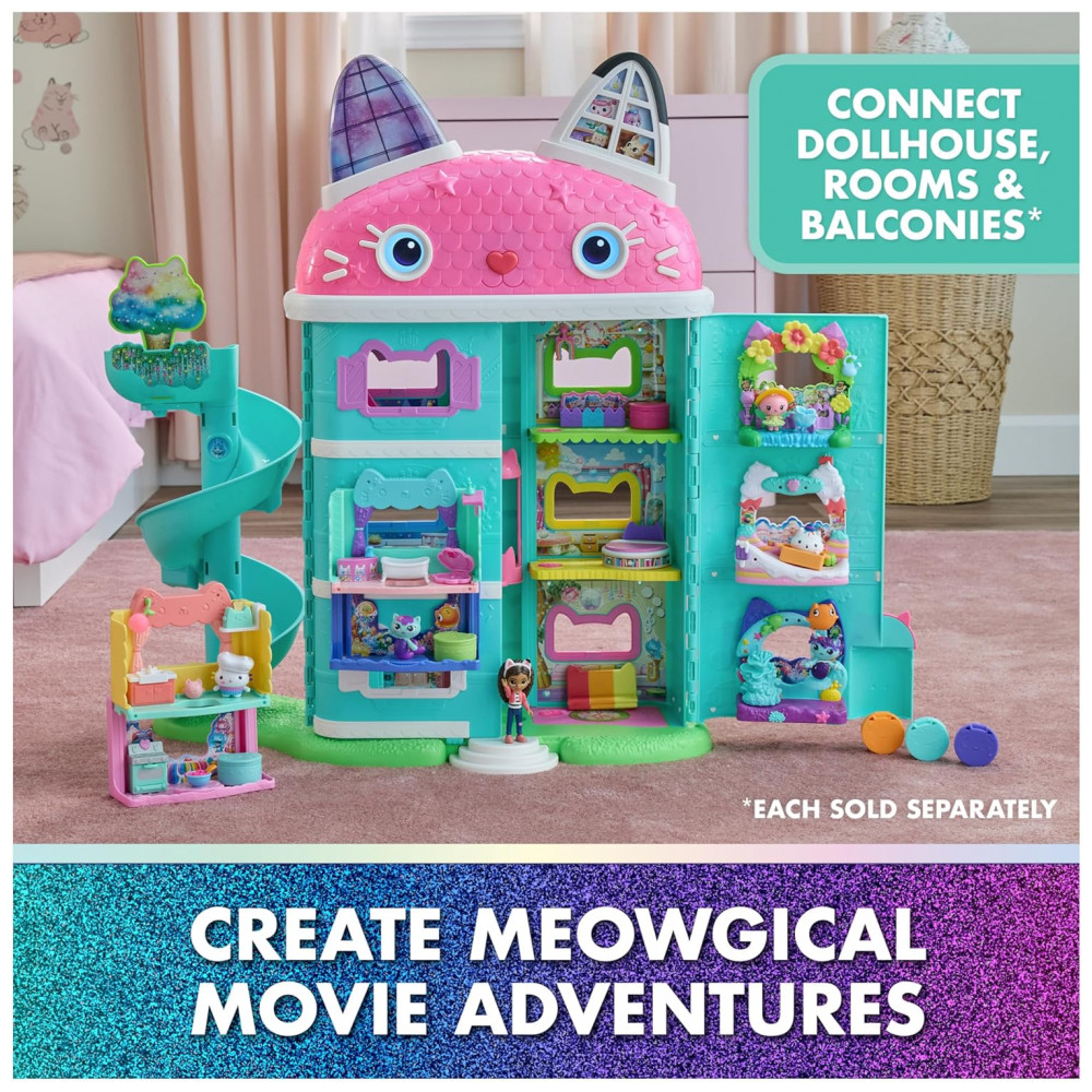 Filme Casa de Bonecas da Gabby, Aquário do Mercats na Sacada, com Acessórios de Boneca, Gabby's Dollhouse - Imagem 5