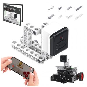 Câmera FPV WhalesBot para Rocky – Acessório STEM com Vídeo em Tempo Real Wi‑Fi/Bluetooth Instalação Fácil 8+ anos 