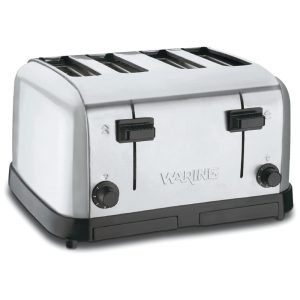 Torradeira de 4 Fatias com 6 Niveis de Tostagem 110v WARING WCT708 Prateado