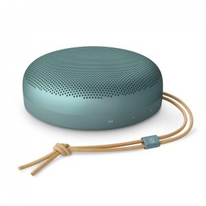 Caixa de som Bluetooth portátil Bang & Olufsen Beosound A1 3ª geração verde eucalipto IP67 som 360° 60W 24h bateria