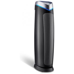 Purificador de Ar com Filtro HEPA e 5 Velocidades Cobertura 17 m2 110V GermGuardian Preto