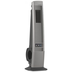 Ventilador de Torre Oscilante para Pátios e Varandas 4 Velocidades 110V 392W Lasko Cinza