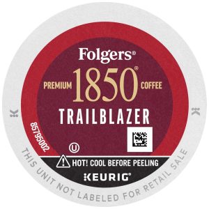 Cápsulas Keurig K Cup café torrado médio escuro 96 cápsulas FOLGERS COFFEE Marrom