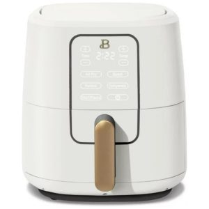 Air Fryer 6 Quart Digital com Tecnologia TurboCrisp e Display Touch 1750W Branca