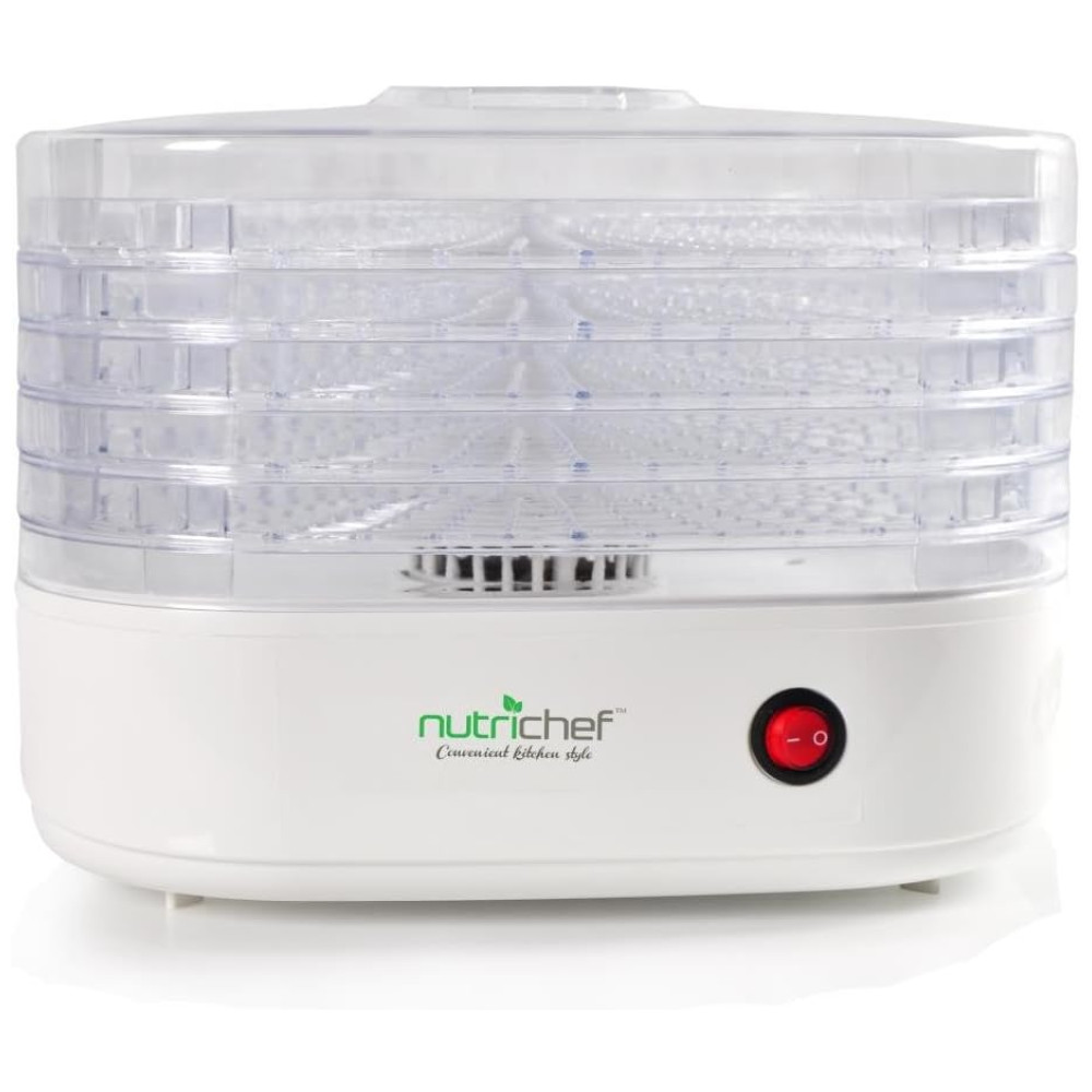 Desidratador de Alimentos Professional 5Trays NUTRICHEF AZPKFD06 Branco - Imagem 2