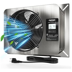 Ventilador de Parede com Classificação IP55 e Controlador de Temperatura 115V 68W ALORAIR Prata