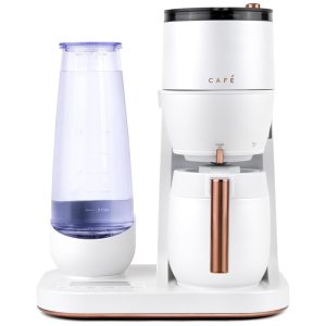 Cafeteira Programável 22L com Moedor Integrado Controlado por APP e Tanque Removível 110V CAFÉ Branca