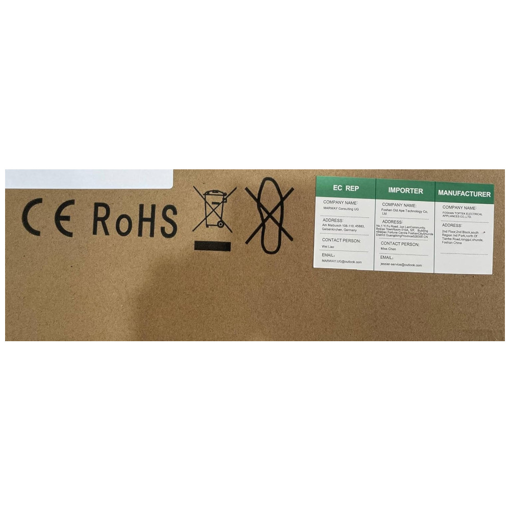 Cooktop Elétrico de 2 Bocas Embutir Touch Control Timer Bloqueio de Segurança - Jessier - Imagem 8