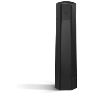 Moedor de Pimenta Profissional Monocromo Recarregável e Ajustável HexClad Preto