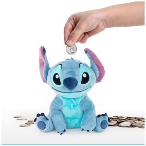 Porta Moedas de Pelúcia Lilo Stitch da Disney Muito Resistente e Divertido para Crianças Jay Franco Azul