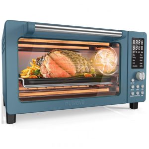 Forno Elétrico 12 em 1 com Capacidade de 19L Material de Aço Inoxidável e Tela LCD 110V 1800W Nuwave Azul