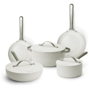 Jogo de Panelas Alva Mobi Ceramic Healthy Nonstick Livre de PFAS PTFE e PFOA 8 Peças - Cozinha Completa e Saudável