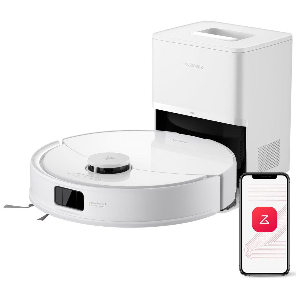 Aspirador Robô e Esfregão Roborock Q10 X5 10.000Pa de Sucção Navegação LiDAR Limpeza sem Esforço Ideal para Carpetes e Pelos - Auto limpeza